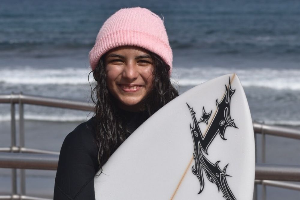 On a wave with: Visitor Ambassador Fabiana Klein