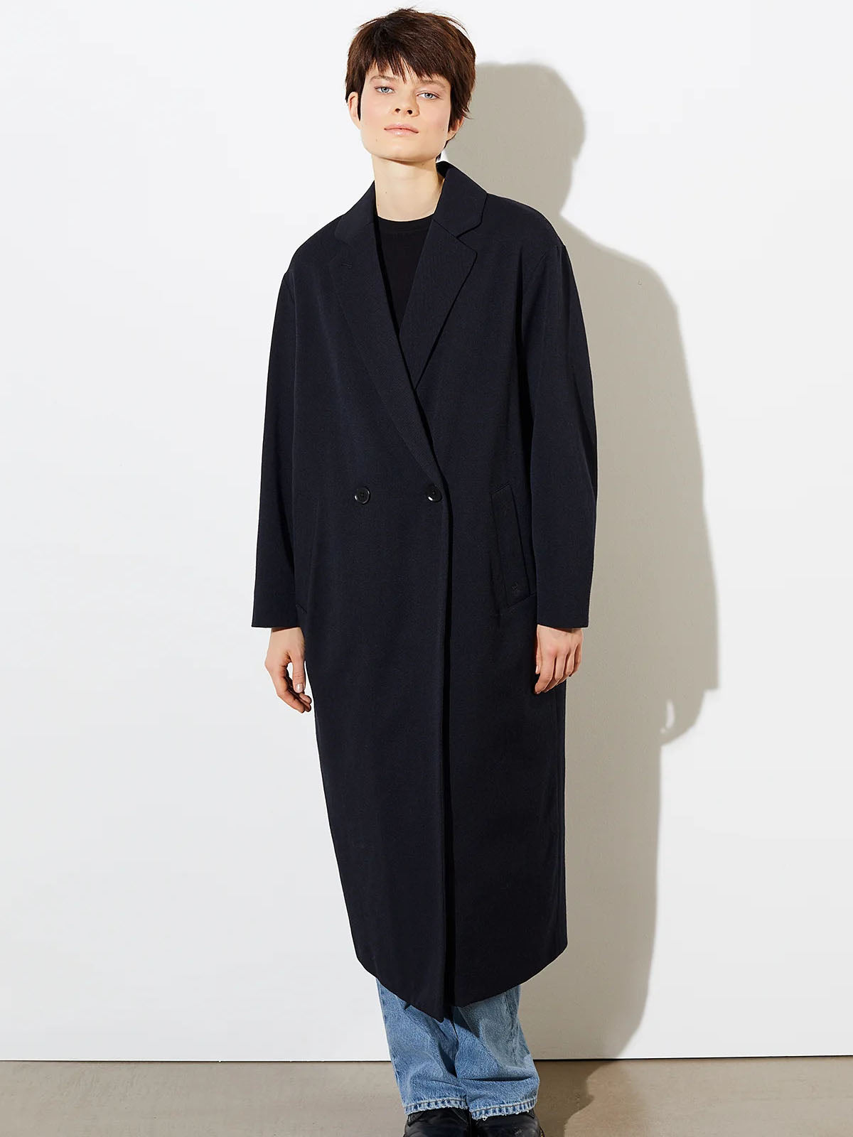 LangerChen Coat Deline Carbon