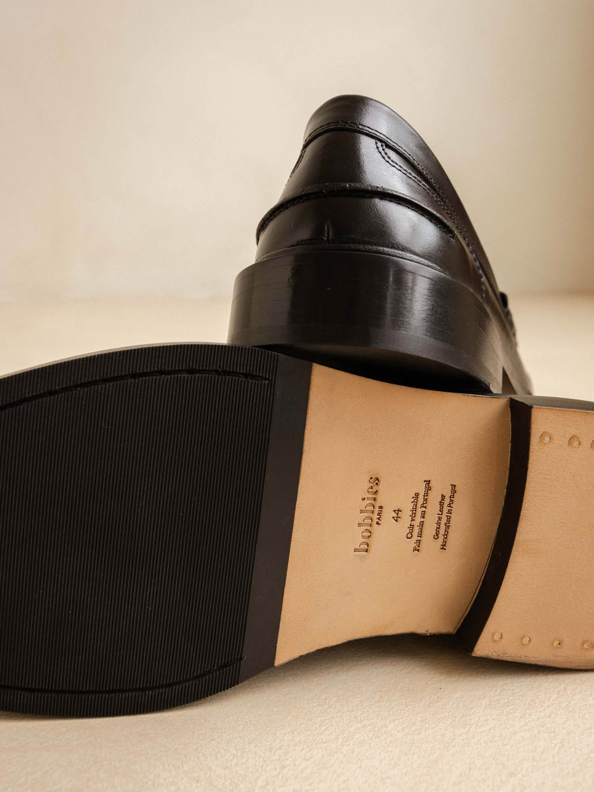 Bobbies Allan Loafer Intense Black / Leather