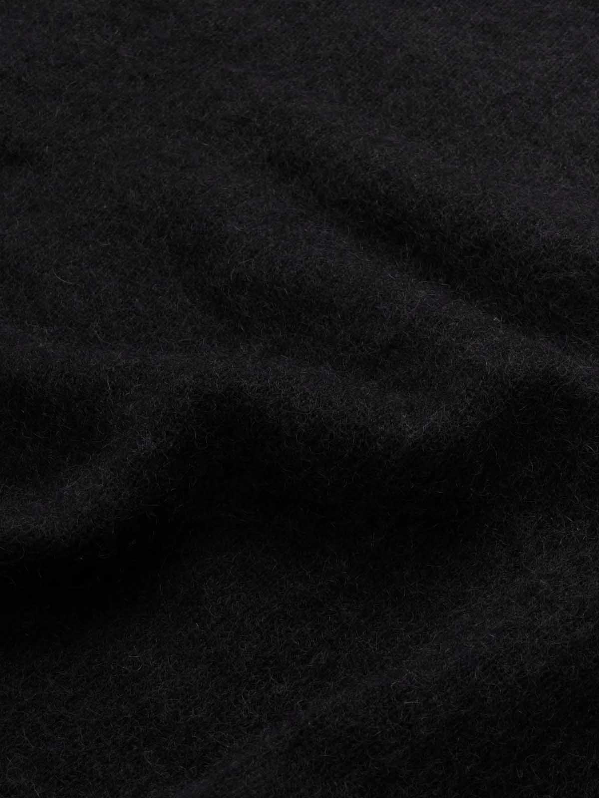 Saturdays NYC Fox Wool Knit Black