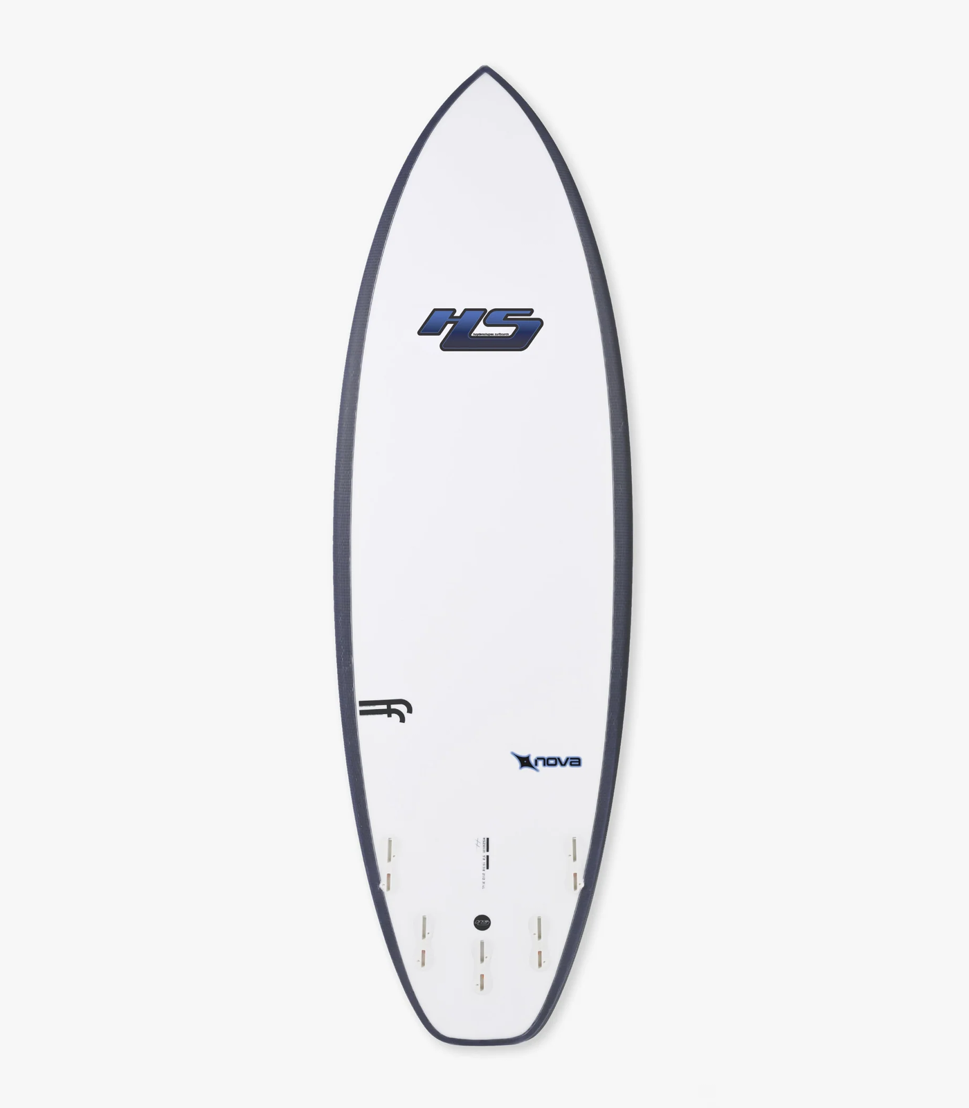 Haydenshapes Nova 5'5" FF FCS II Clear 2026