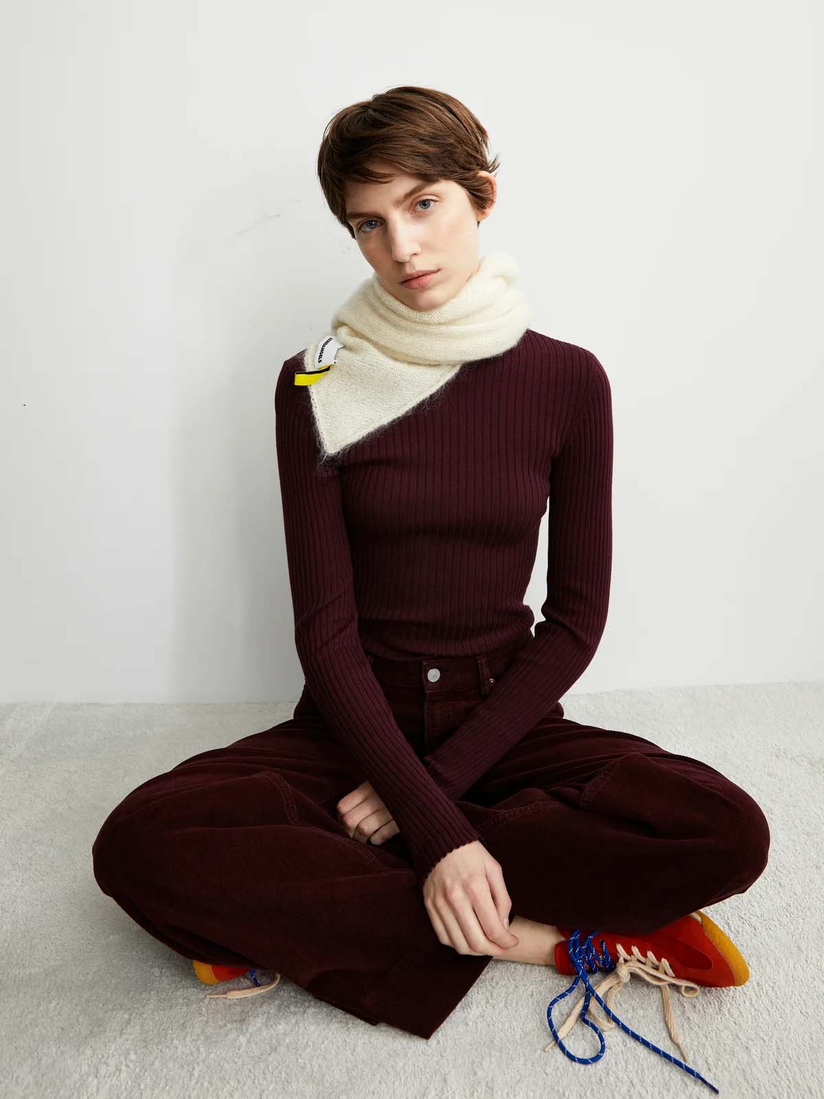 Armedangels Alaania Pullover Dark Canberry