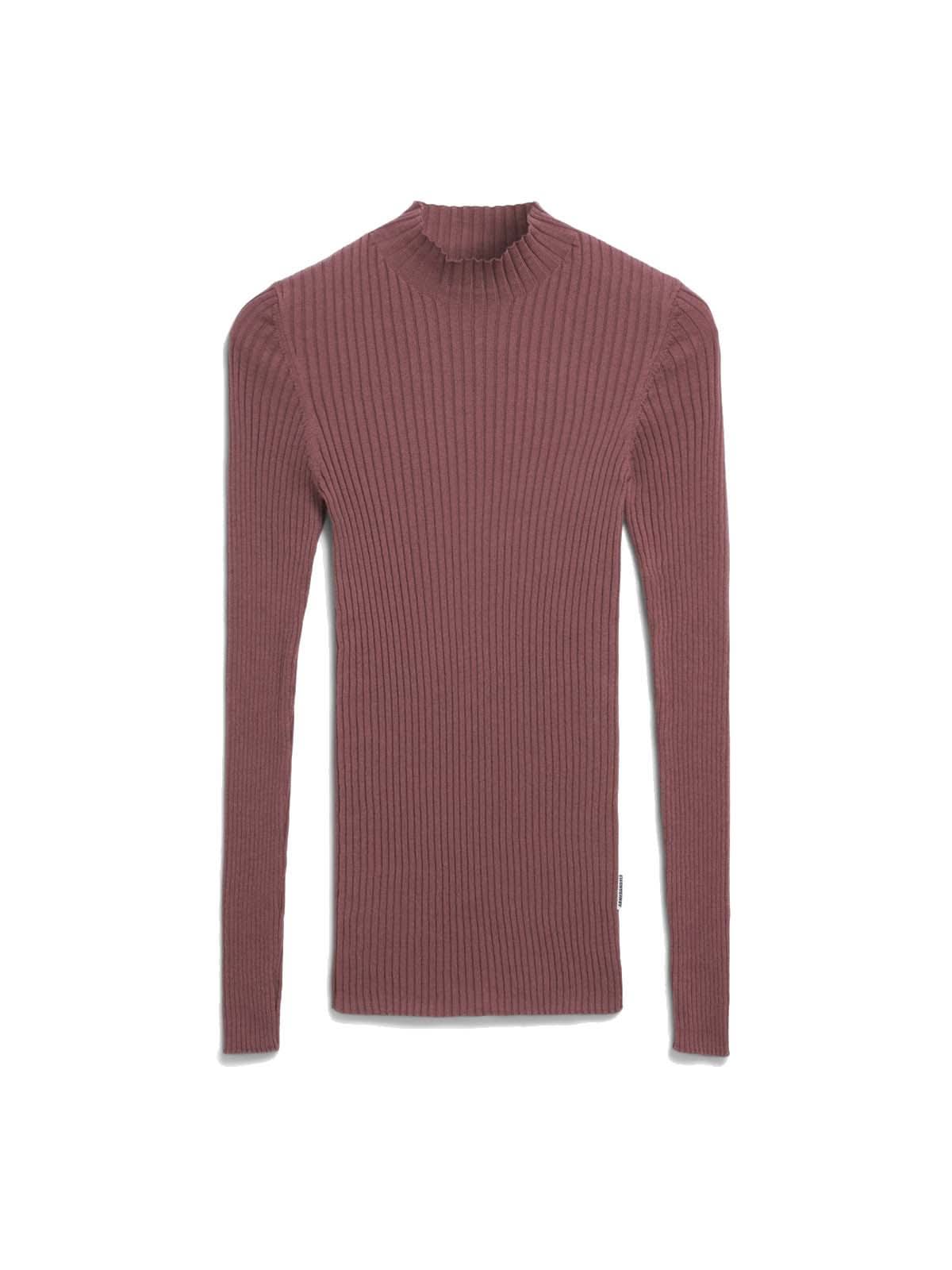 Armedangels Alaania Pullover Rn Dark Berry