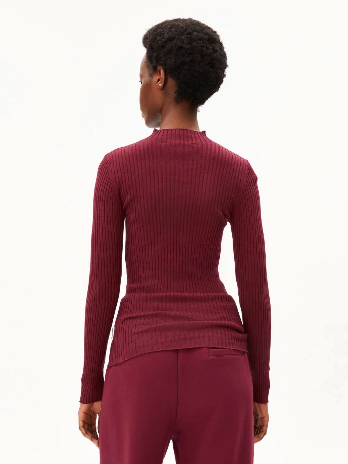 Armedangels Alaania Sweater Velvet Red