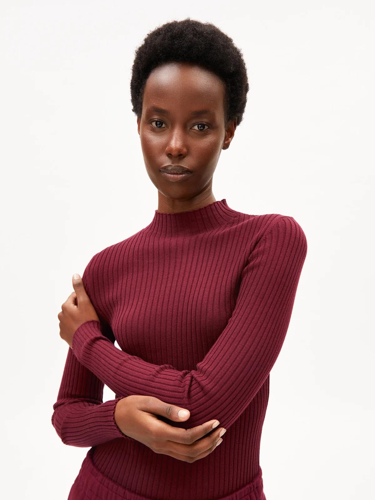 Armedangels Alaania Sweater Velvet Red