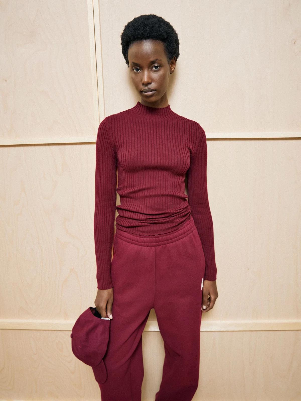Armedangels Alaania Sweater Velvet Red