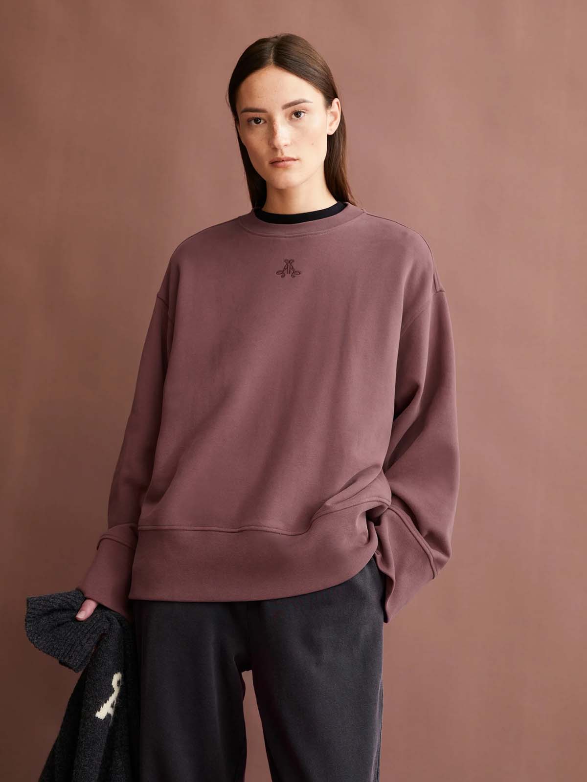 Armedangels Anwaa Pullover Dark Berry