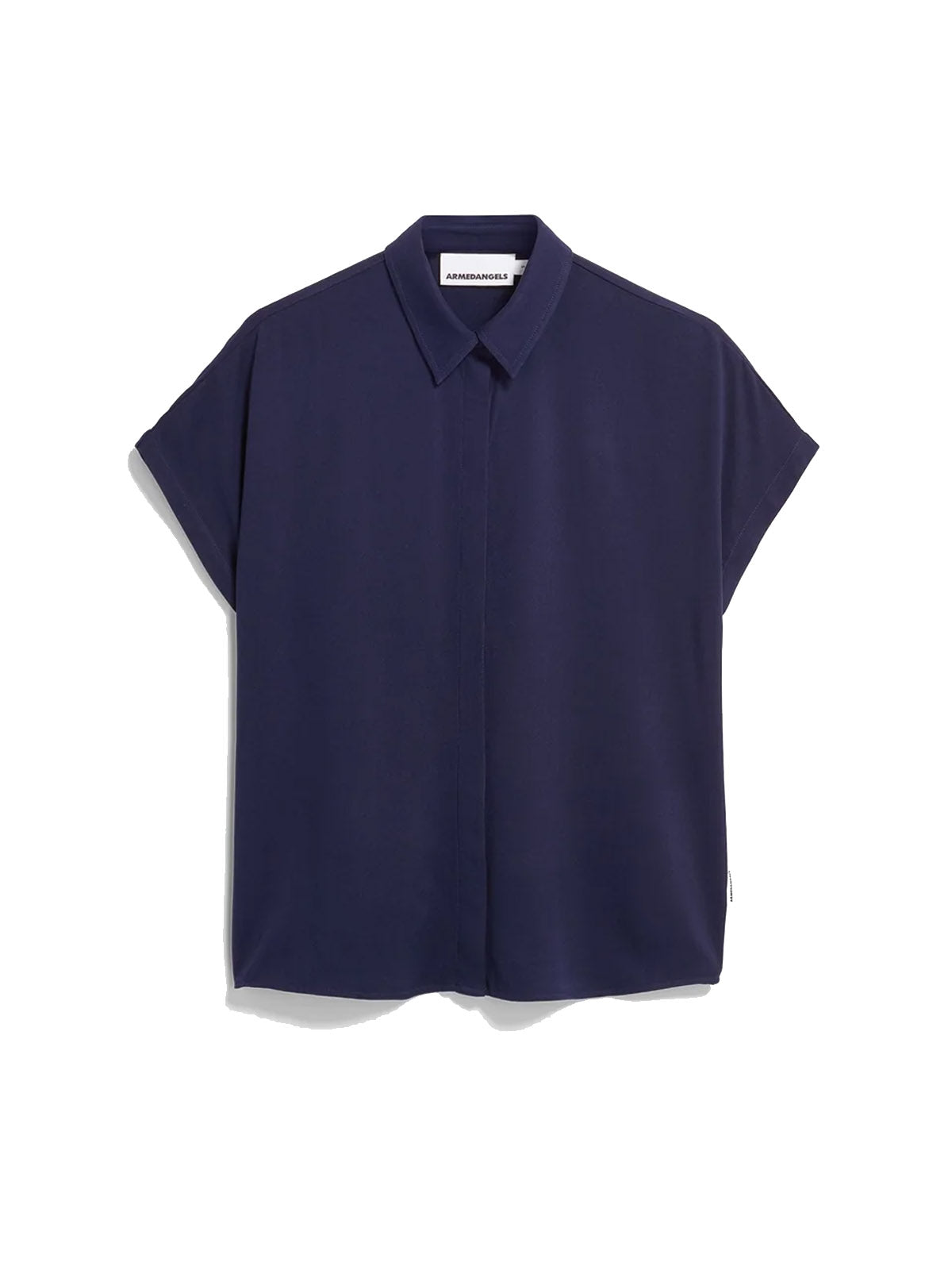 Armedangels Blouse Larisaana Tinted Navy