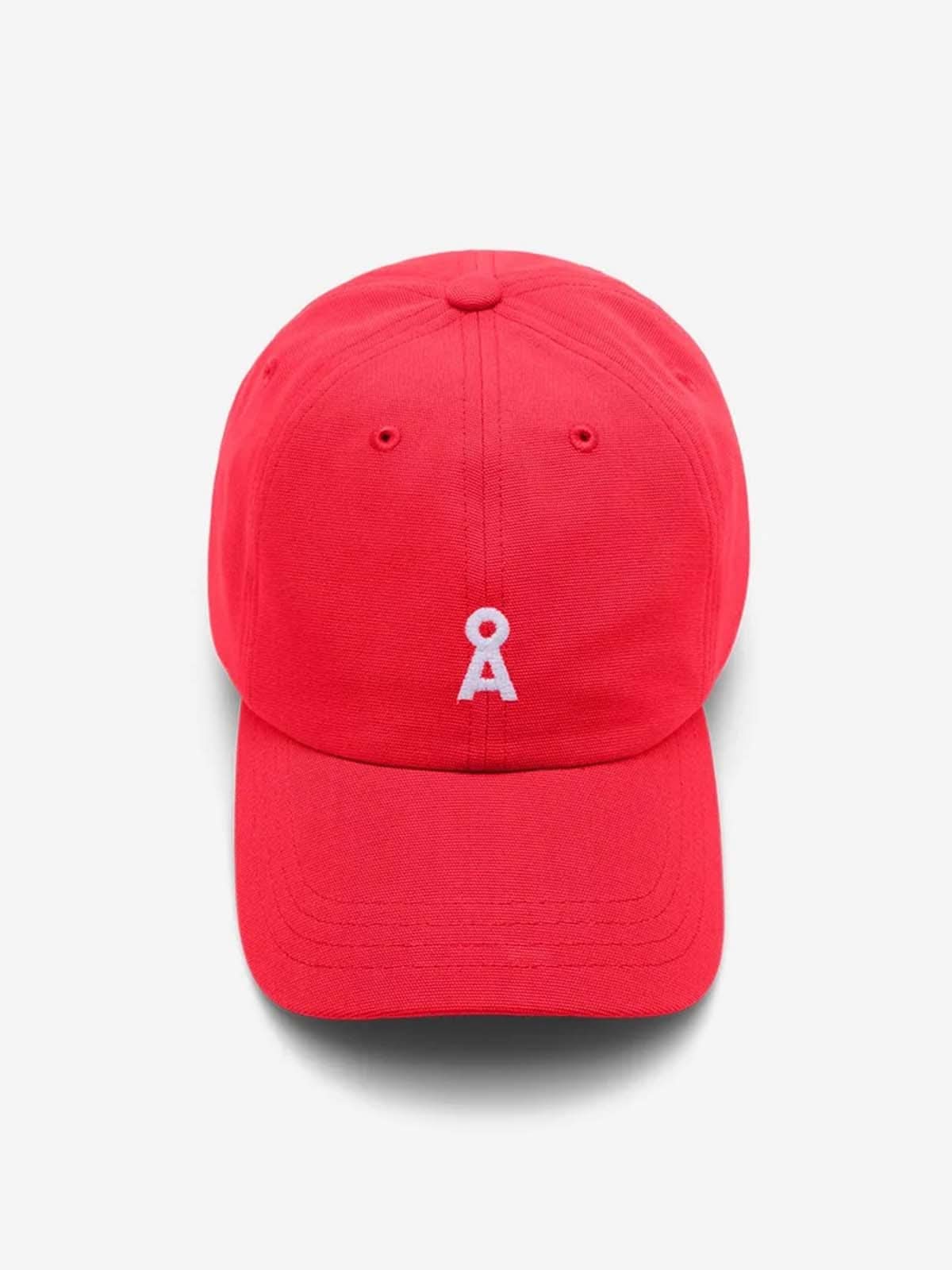 Armedangels Cap Yenaas Bold Mars Red