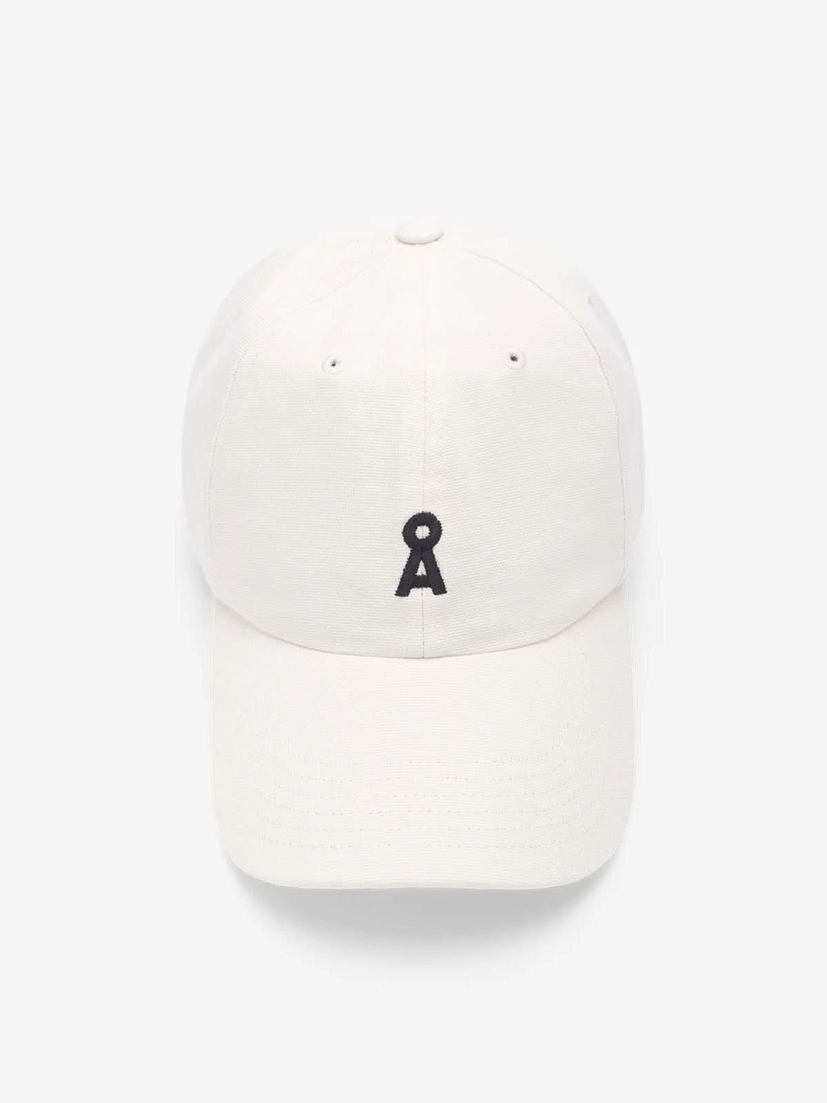 Armedangels Cap Yenaas Bold Oatmilk Black