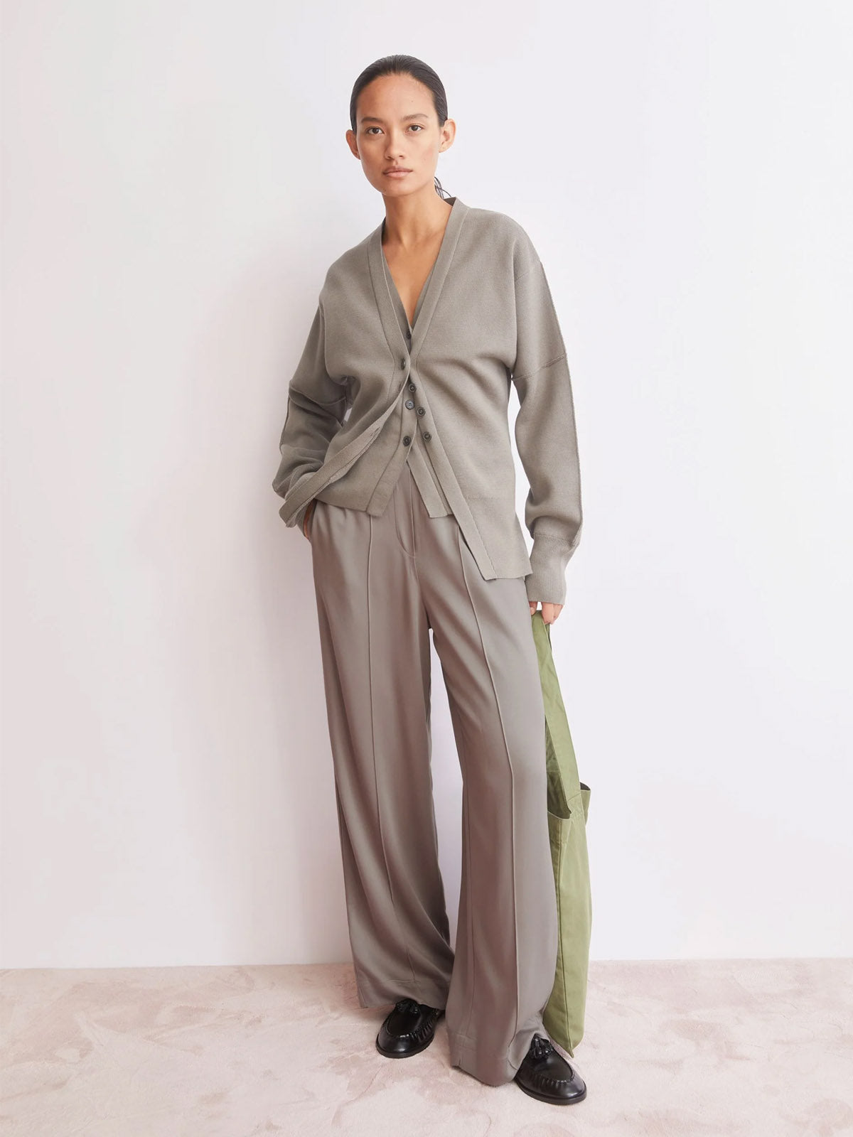 Armedangels Jonvaalie Pant Walnut Cream