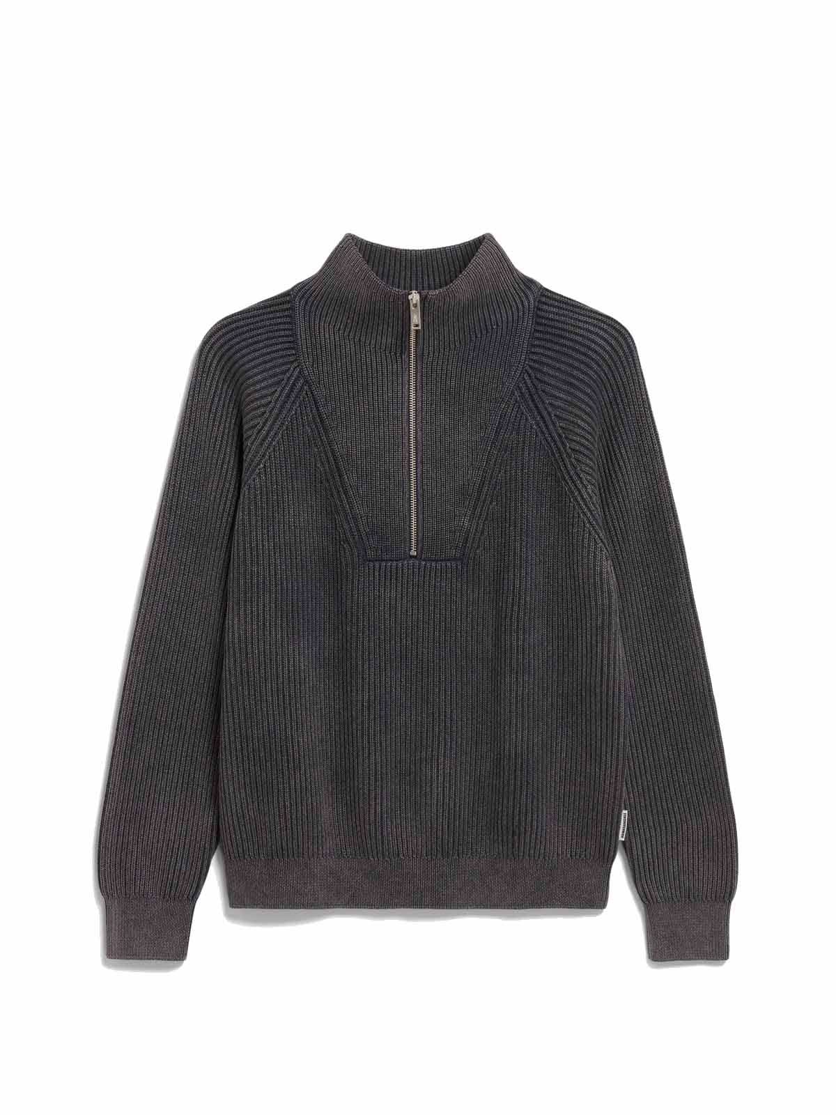 Armedangels Jumper Ronyiaas GMT Dye Black