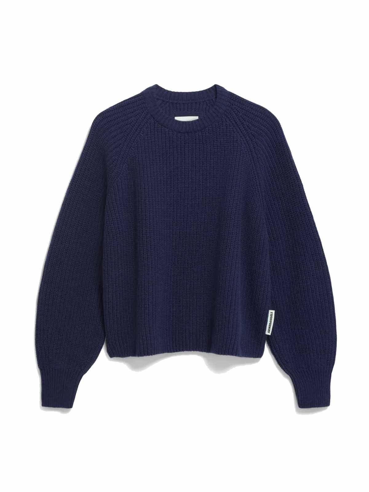 Armedangels Kaagi Knit Jumper Tinted Navy