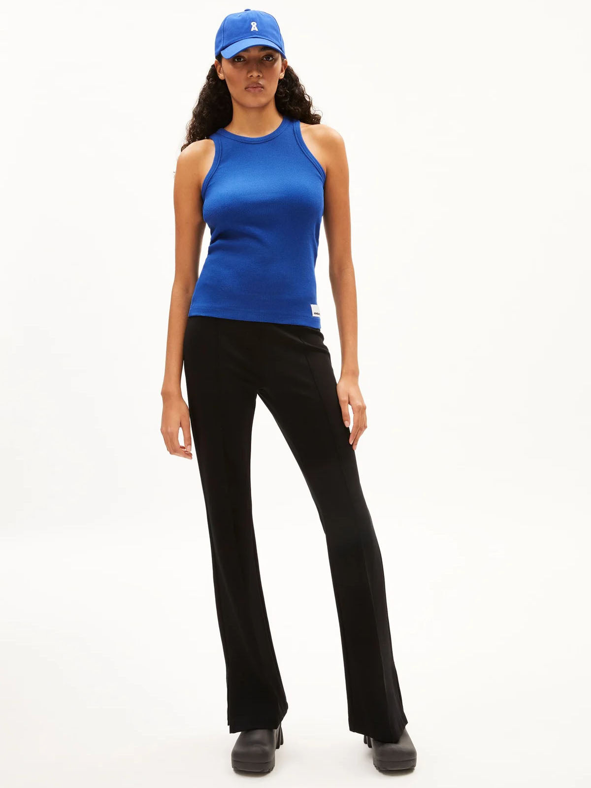 Armedangels Kanitaa Ripp-Top Dynamo Blue