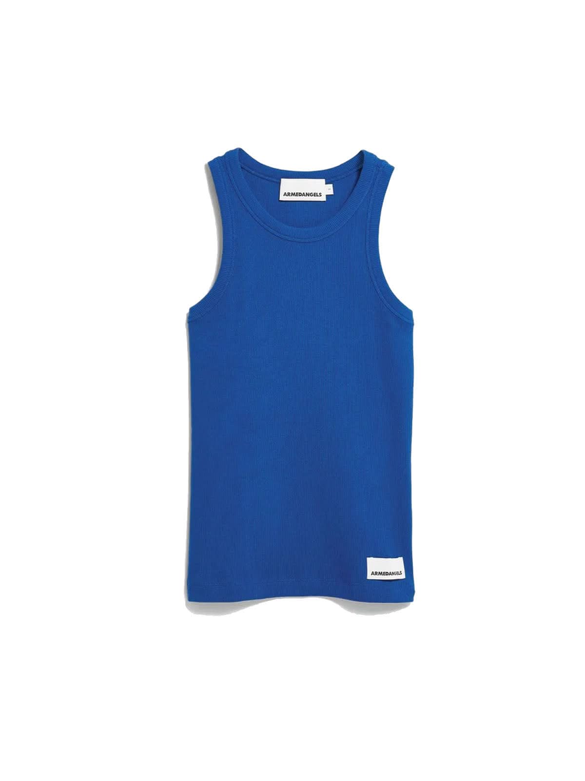 Armedangels Kanitaa Ripp-Top Dynamo Blue