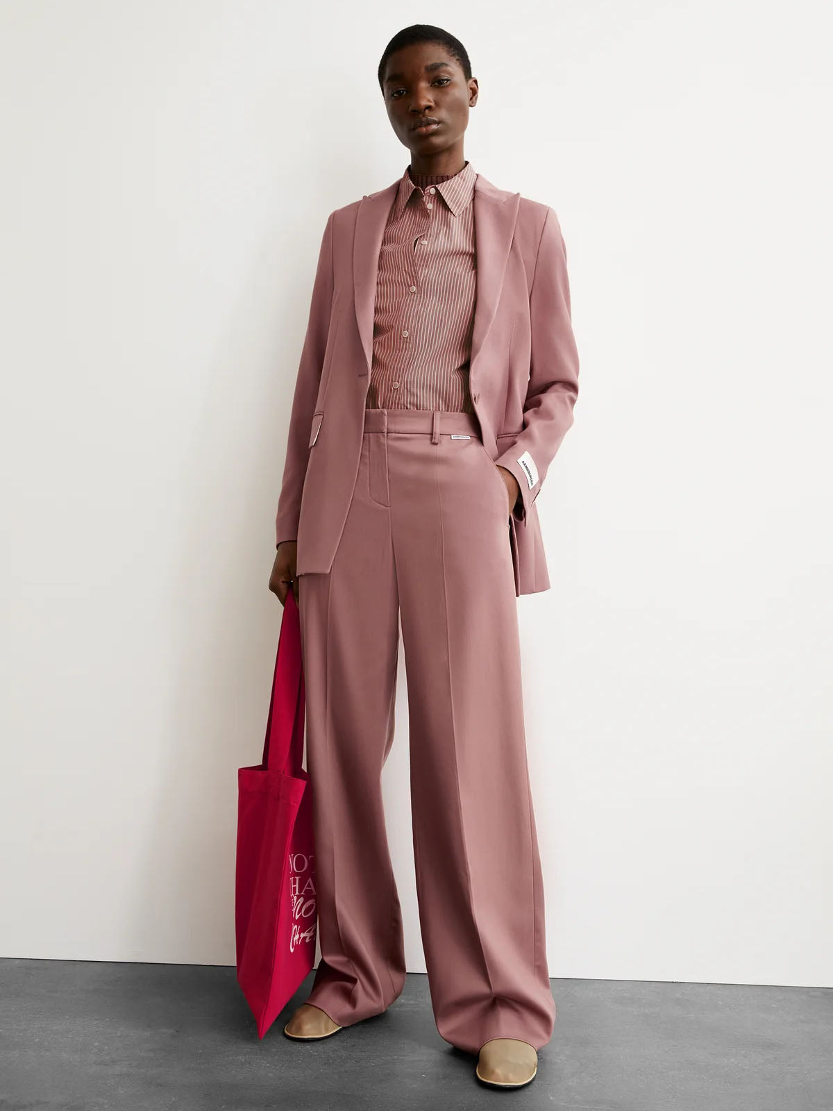 Armedangels Leandraa Pants Light Berry