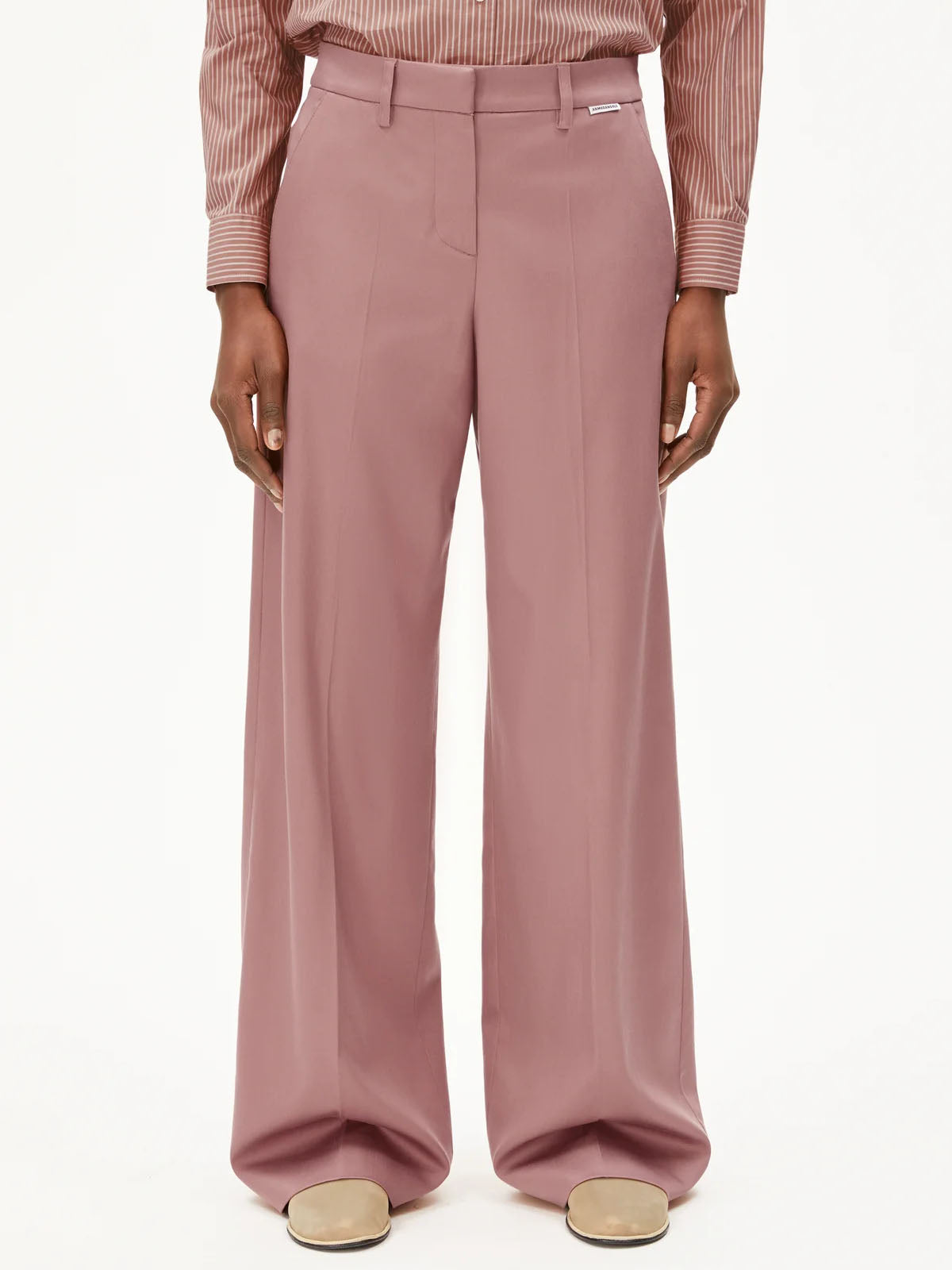 Armedangels Leandraa Pants Light Berry