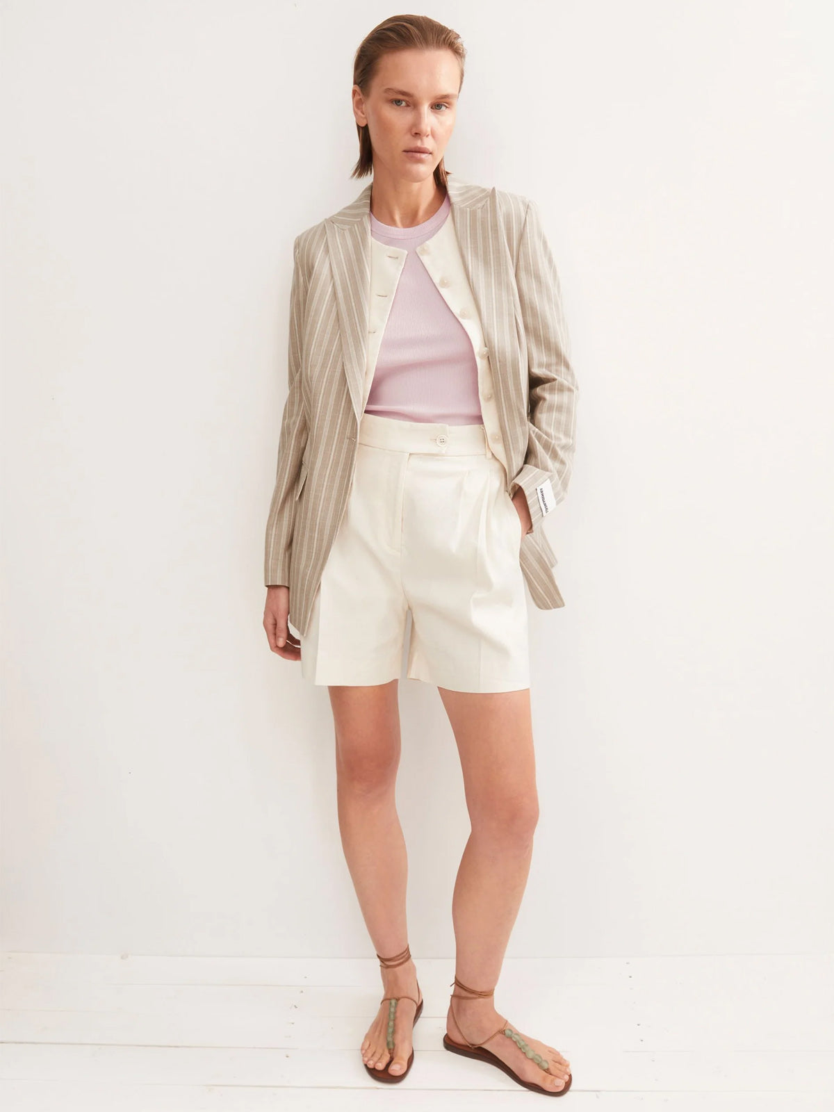 Armedangels Linen Blend Kaayua Short Undyed