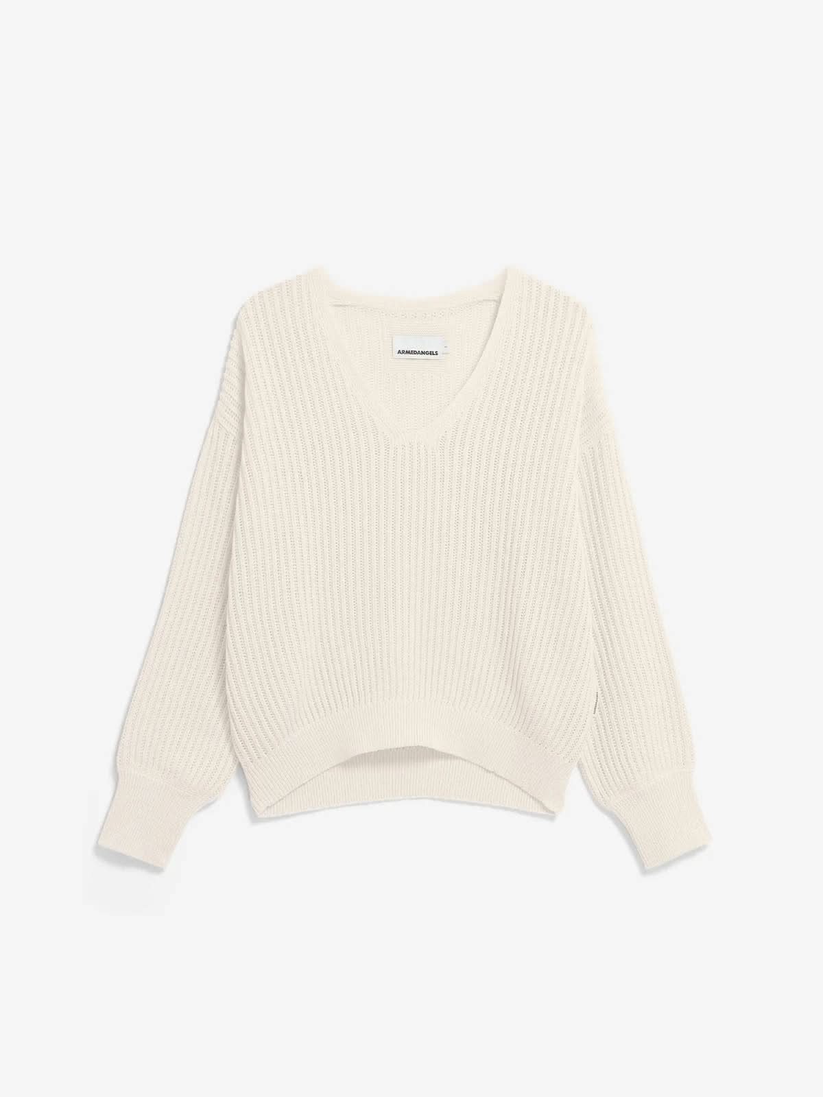 Armedangels Linen Blend Knit Sweater Undyed