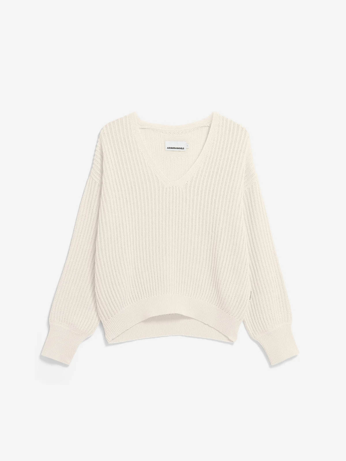 Armedangels Linen Blend Knit Sweater Undyed