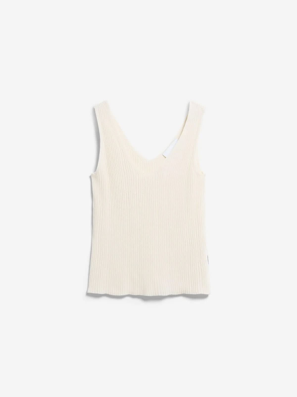 Armedangels Linen Blend Knit Top Undyed