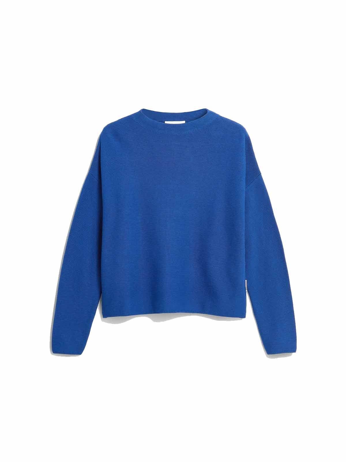 Armedangels Merinaa Links Links Sweater Dynamo Blue