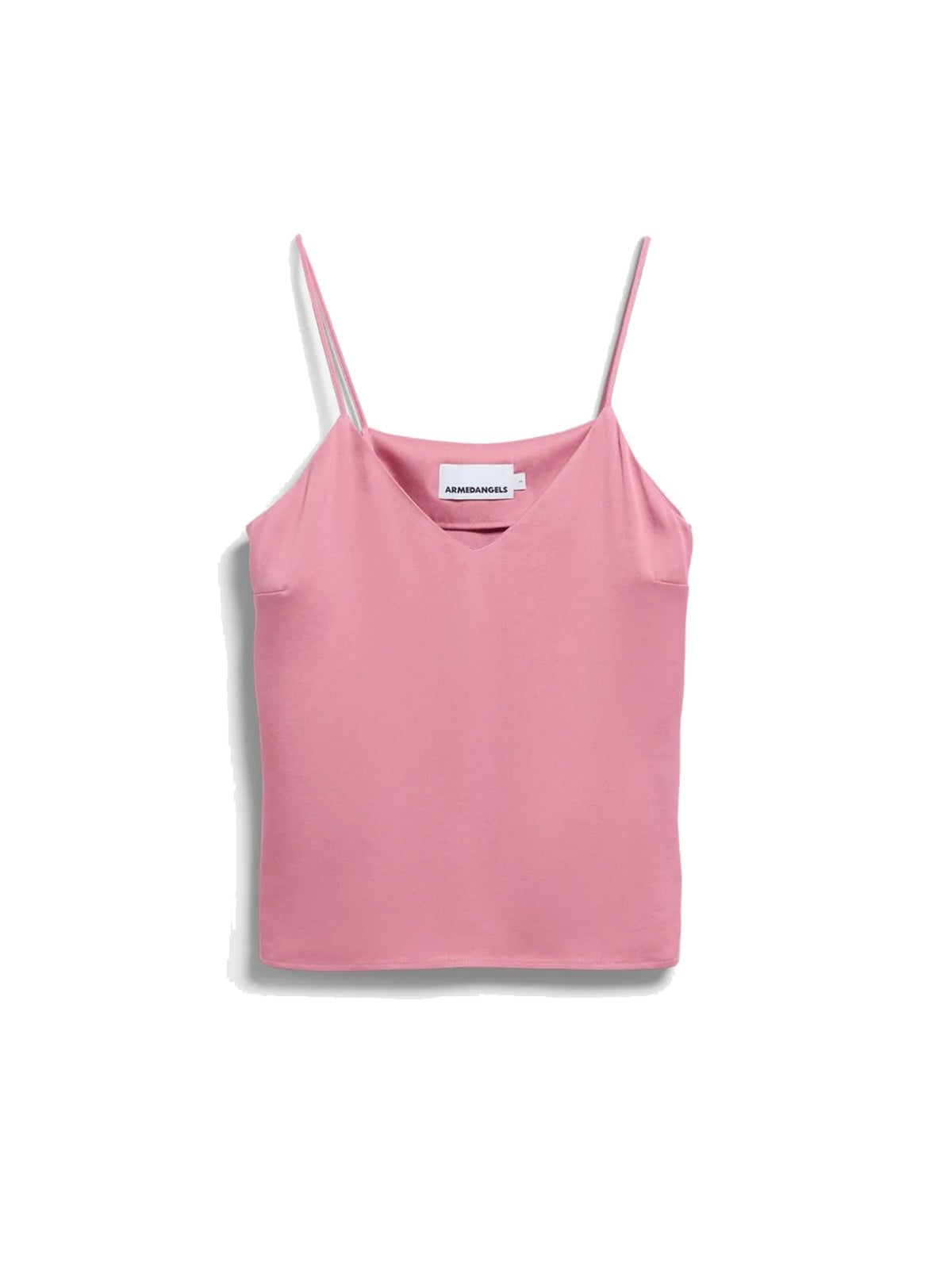 Armedangels Satin Spaghetti Strap Top Washed Berry