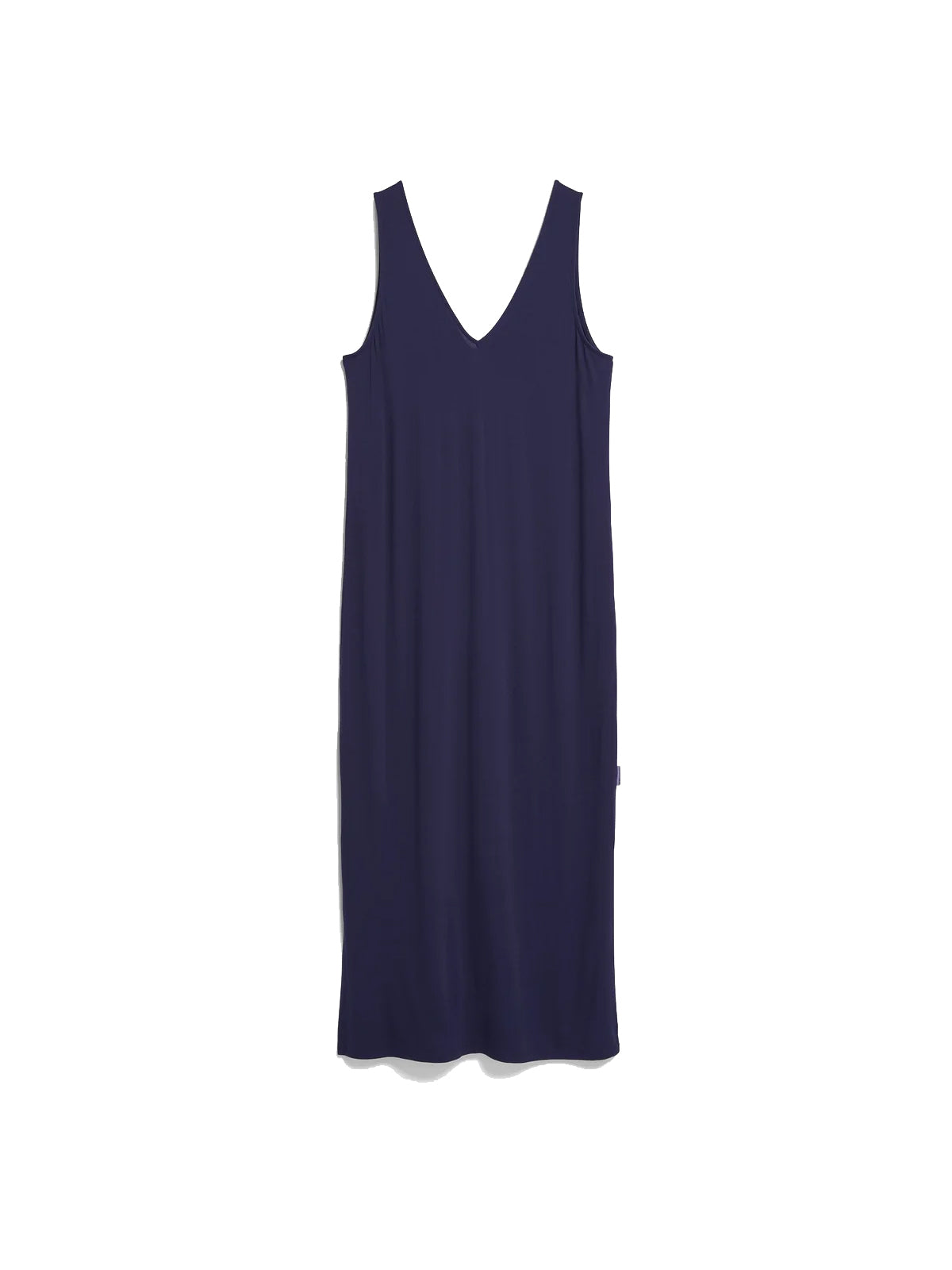 Armedangels Sleeveless Jersey Midi Dress Tinted Navy