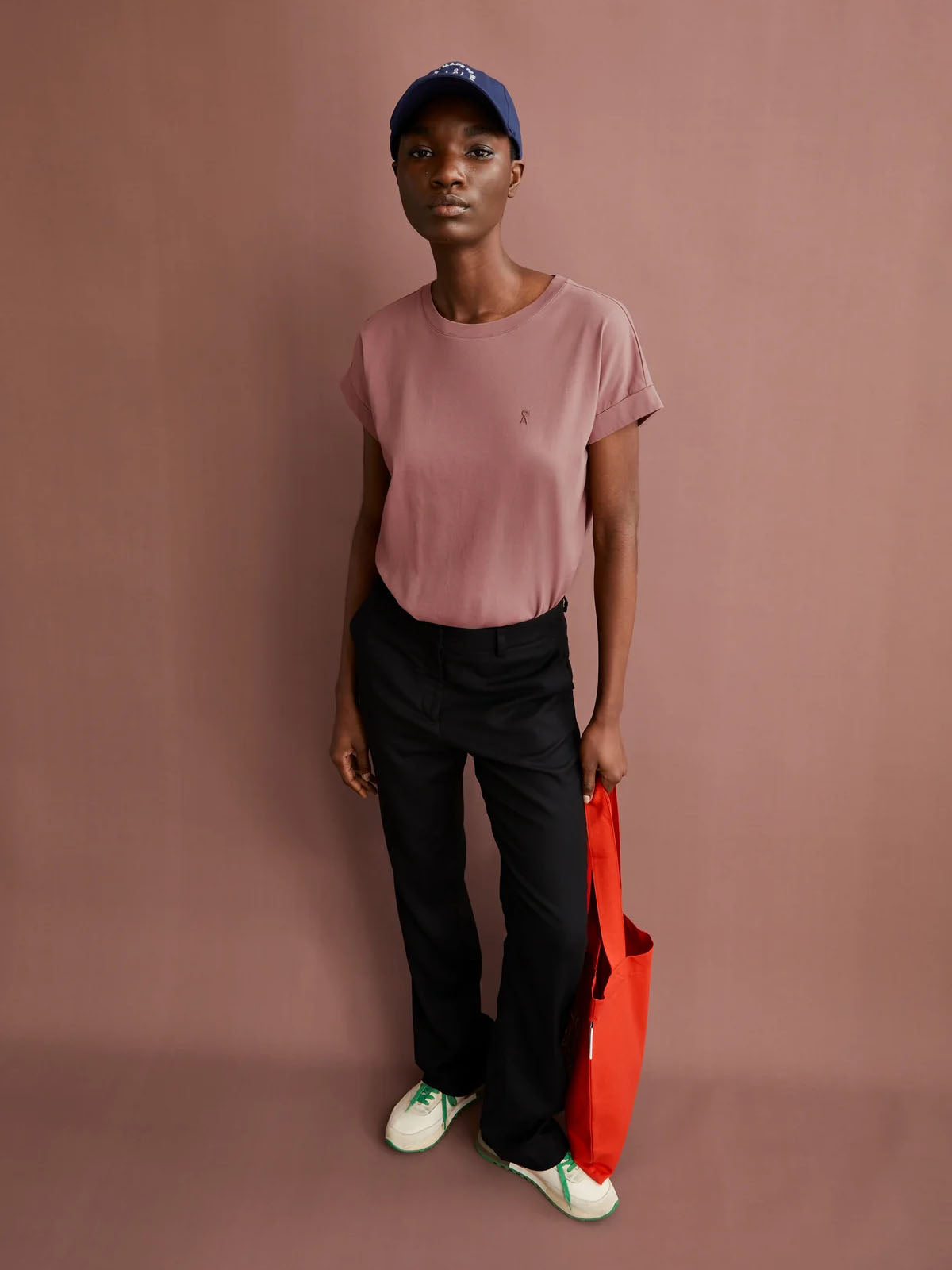 Armedangels T-Shirt Idaara Light Berry