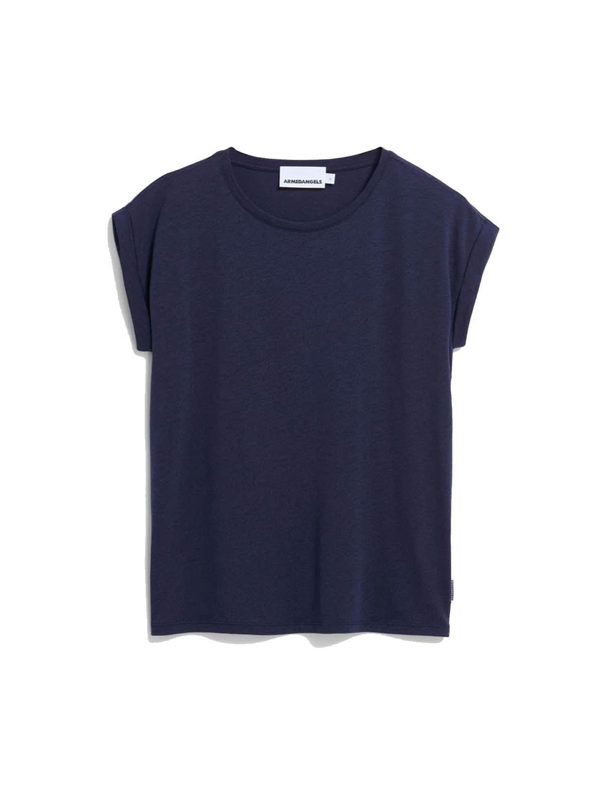 Armedangels T-Shirt Jilaana Tinted Navy