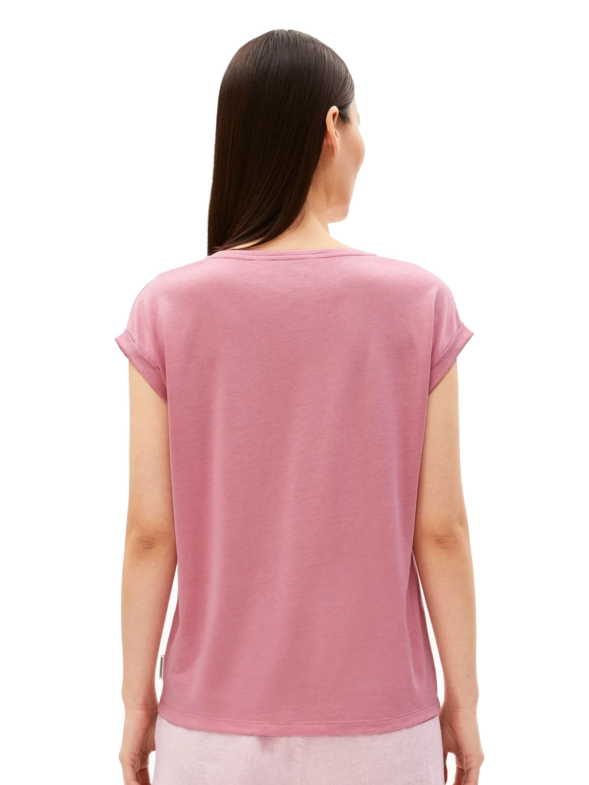 Armedangels T-Shirt Jilaana Washed Berry
