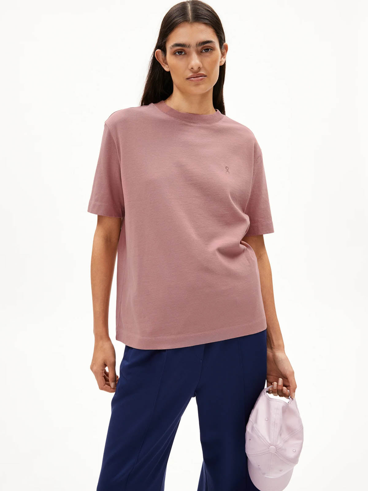 Armedangels T-Shirt Tarjaa Light Berry