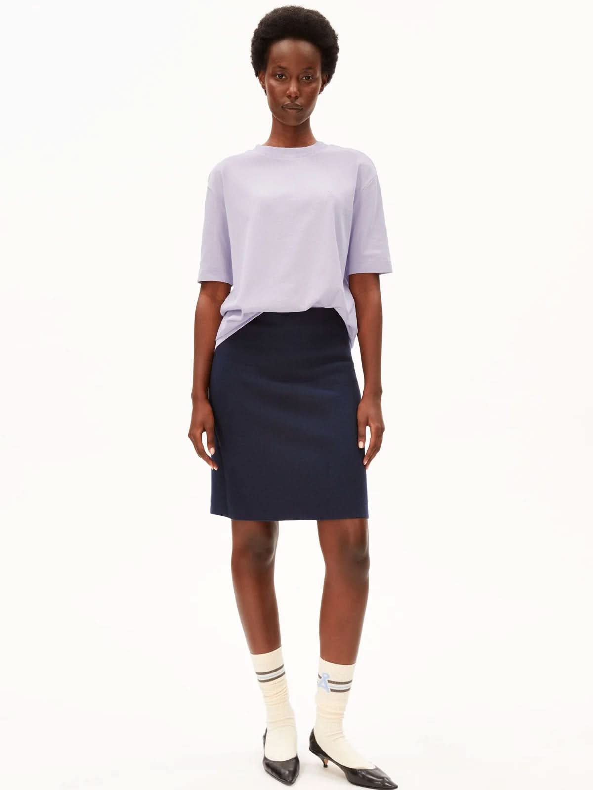 Armedangels T-Shirt Tarjaa Moonlit Lilac