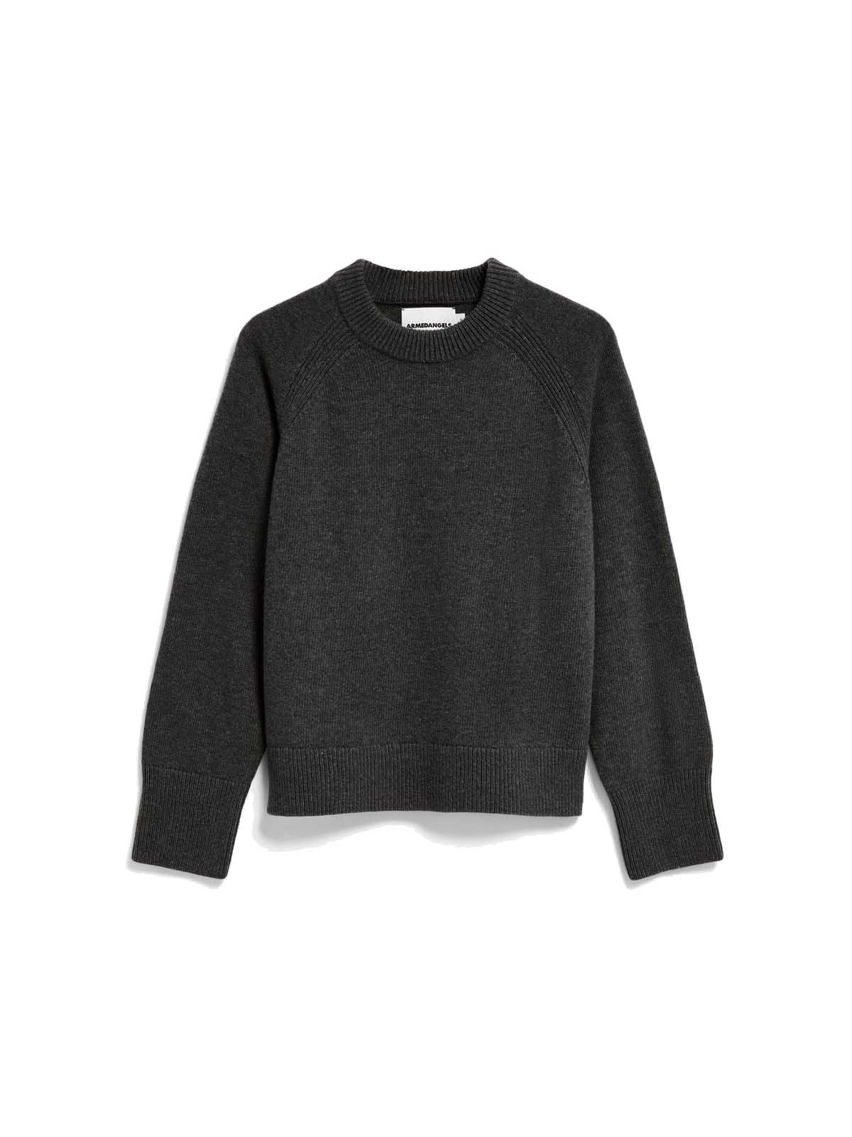 Armedangels Wool Knit Sweater Steel Melange