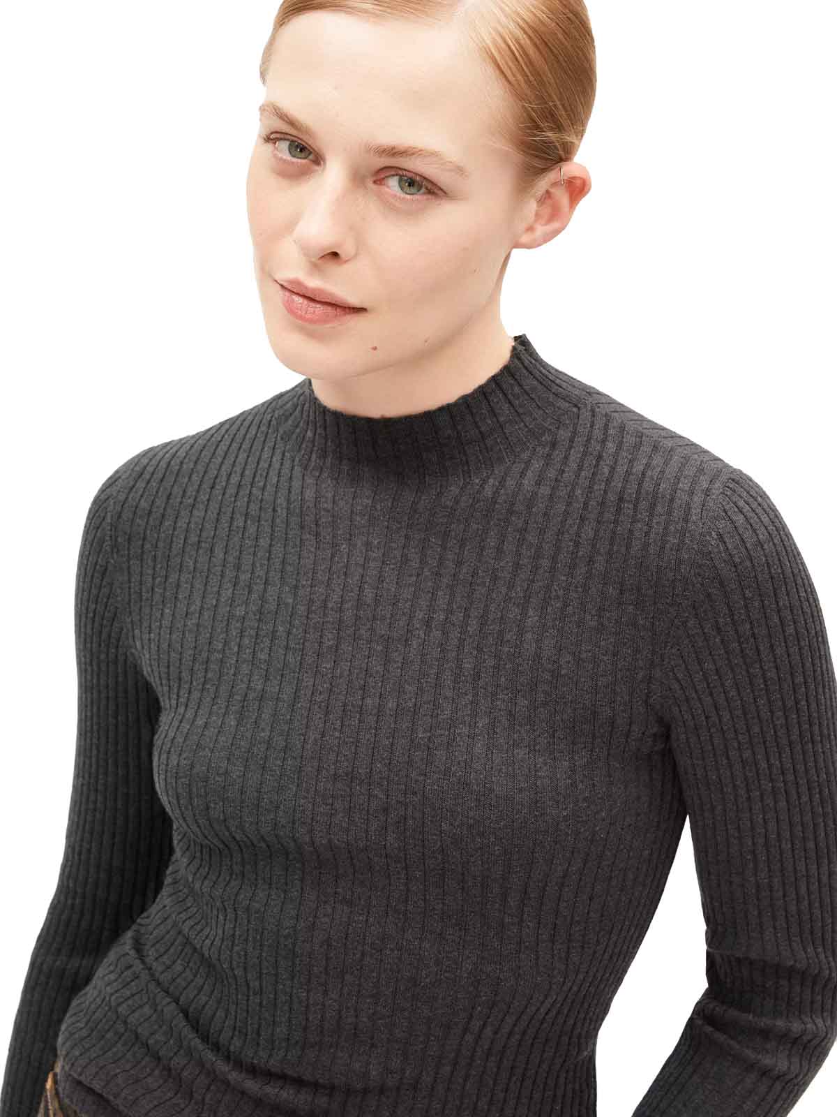 Armedangels Alaania Pullover Steel Melange