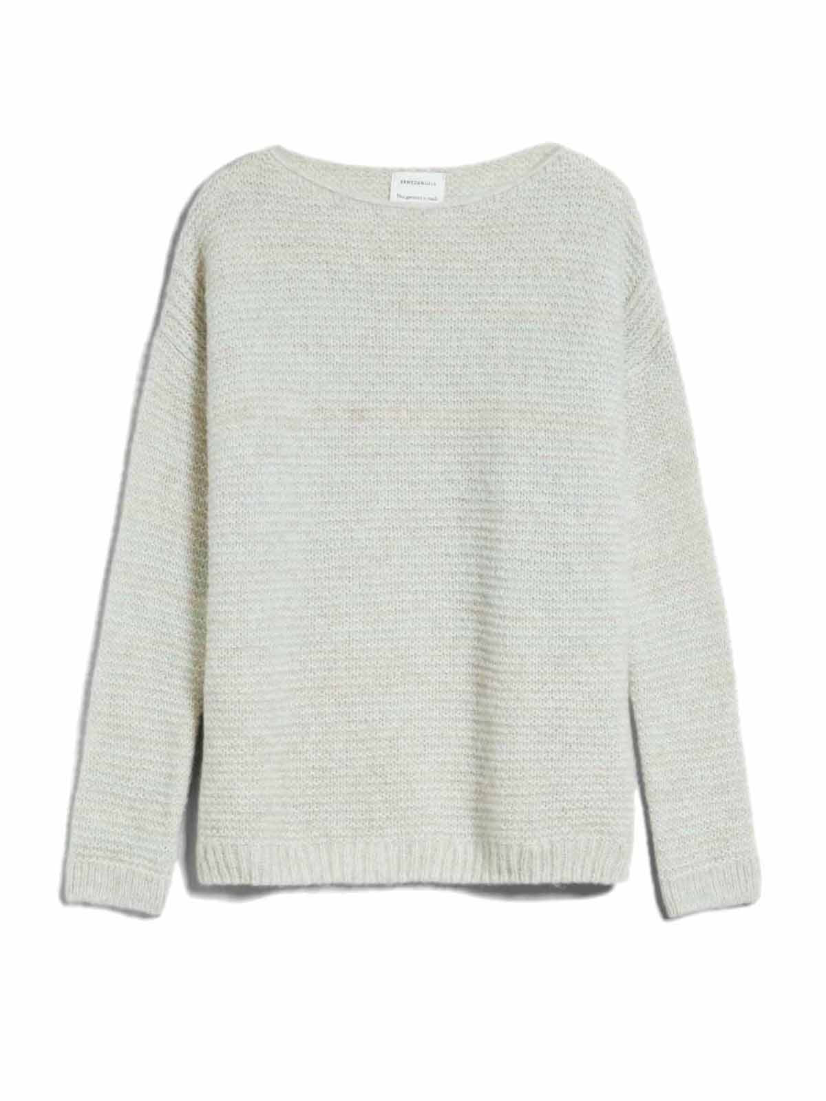 Armedangels Alpaca Jumper Aglaiaa Sage Green-Oatmilk