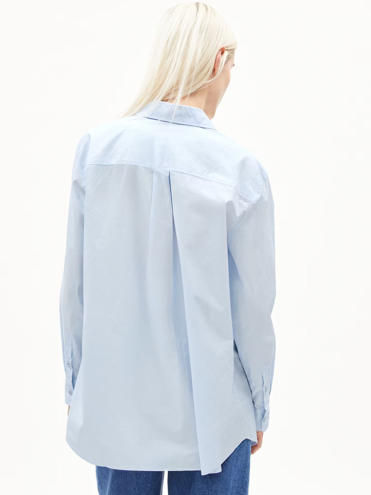 Armedangels Blouse Maalgaa Morning Sky