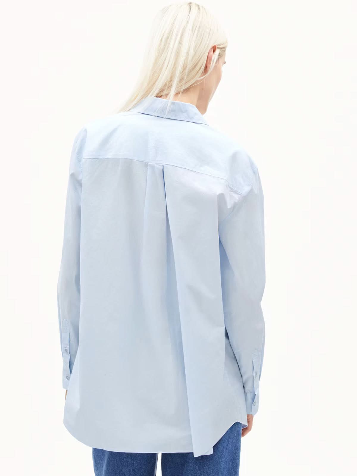 Armedangels Blouse Maalgaa Morning Sky