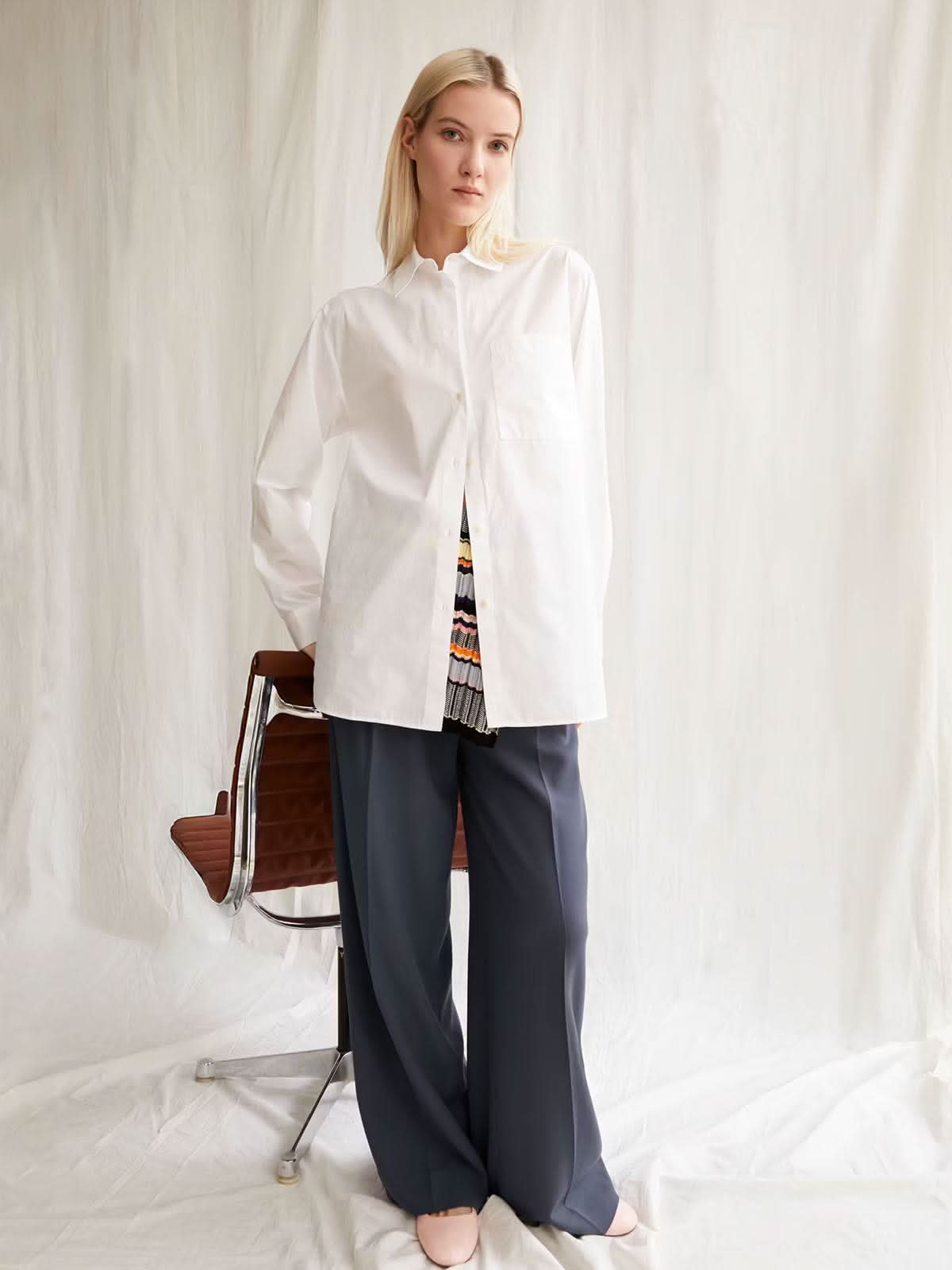 Armedangels Blouse Maalgaa White