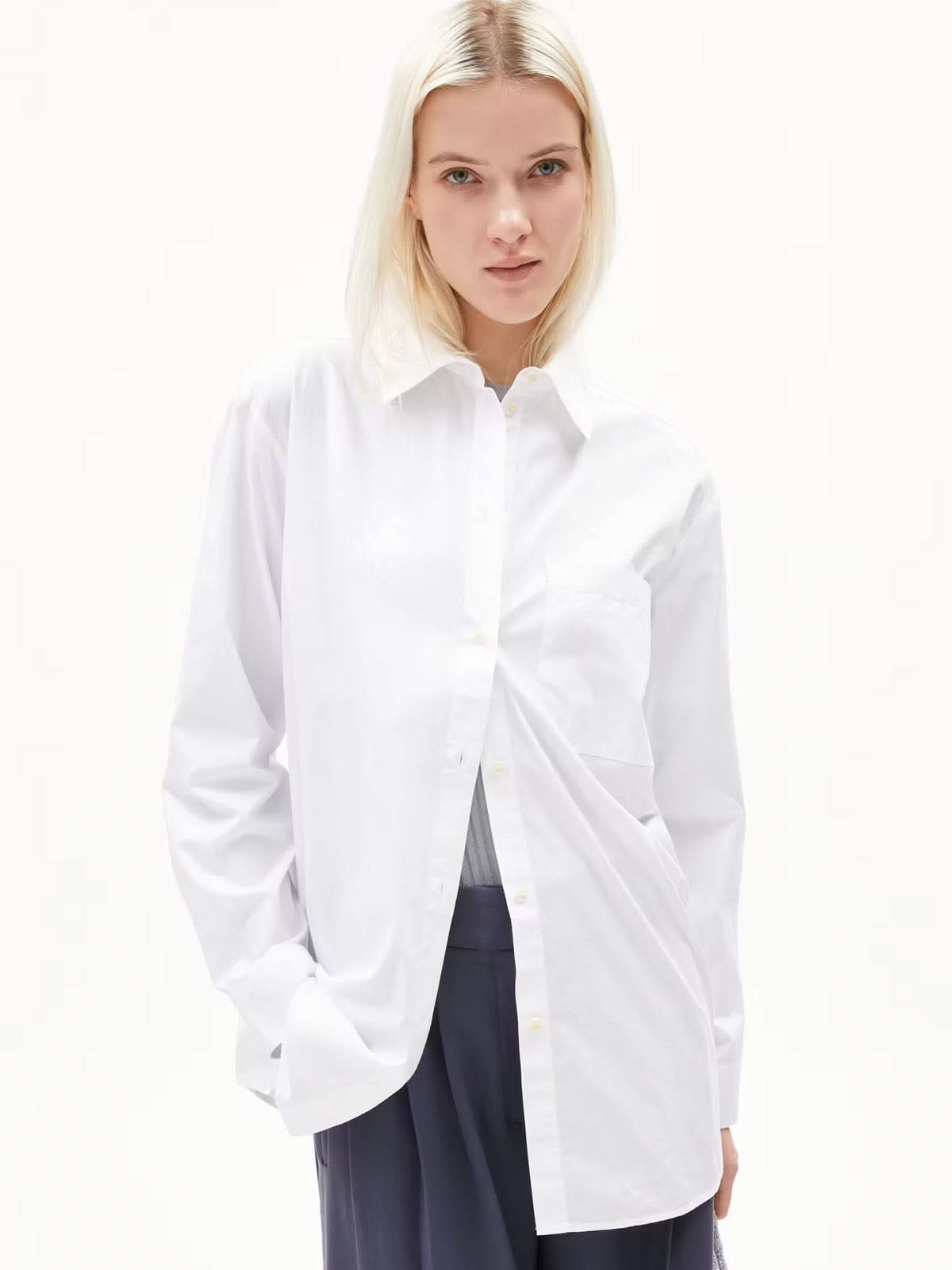 Armedangels Blouse Maalgaa White