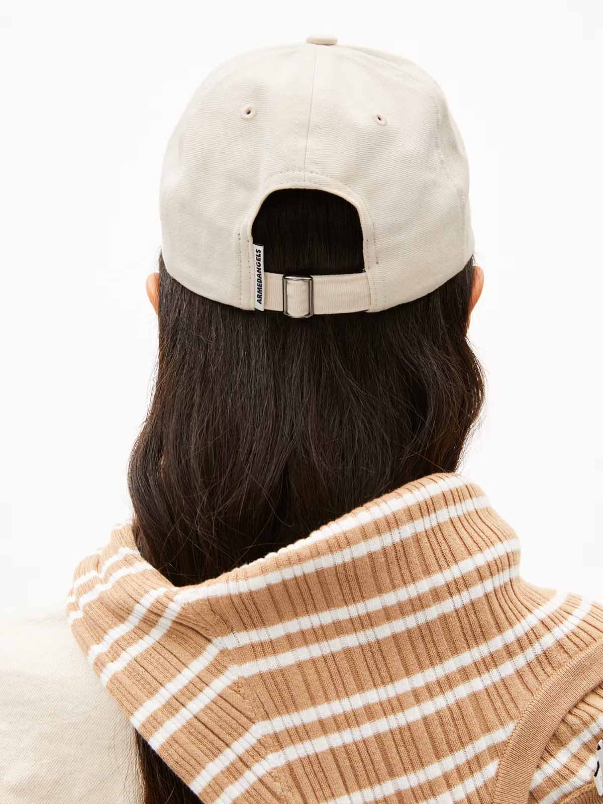 Armedangels Cap Yenaas Bold Oatmilk-Lavender Light