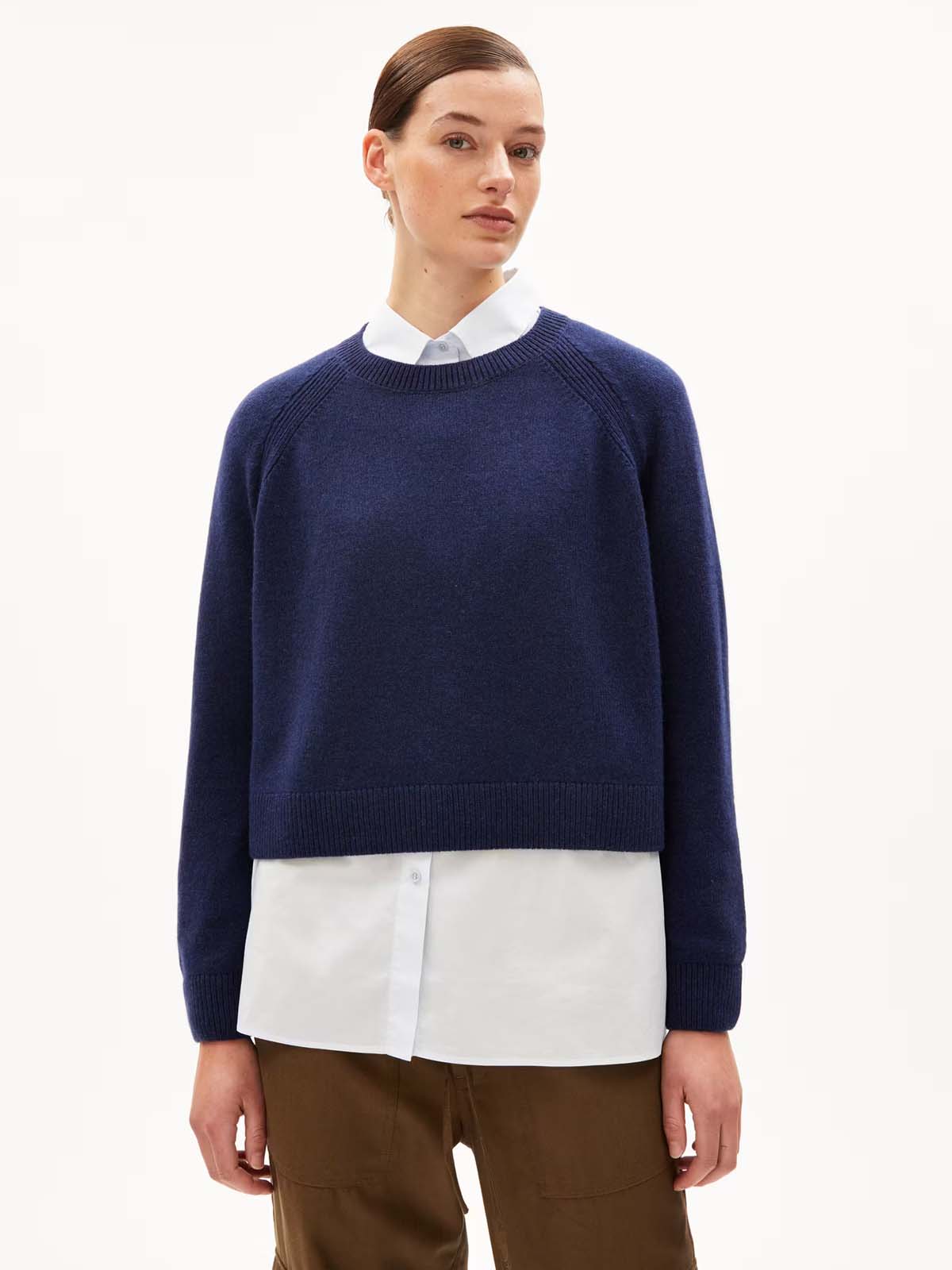 Armedangels Jumper Diliriaa Reglana Deep Sea Blue