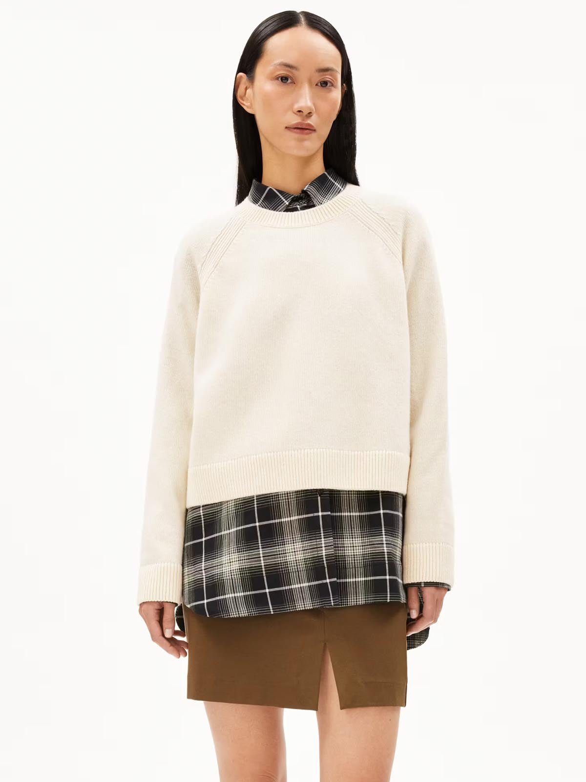 Armedangels Jumper Diliriaa Reglana Oatmilk