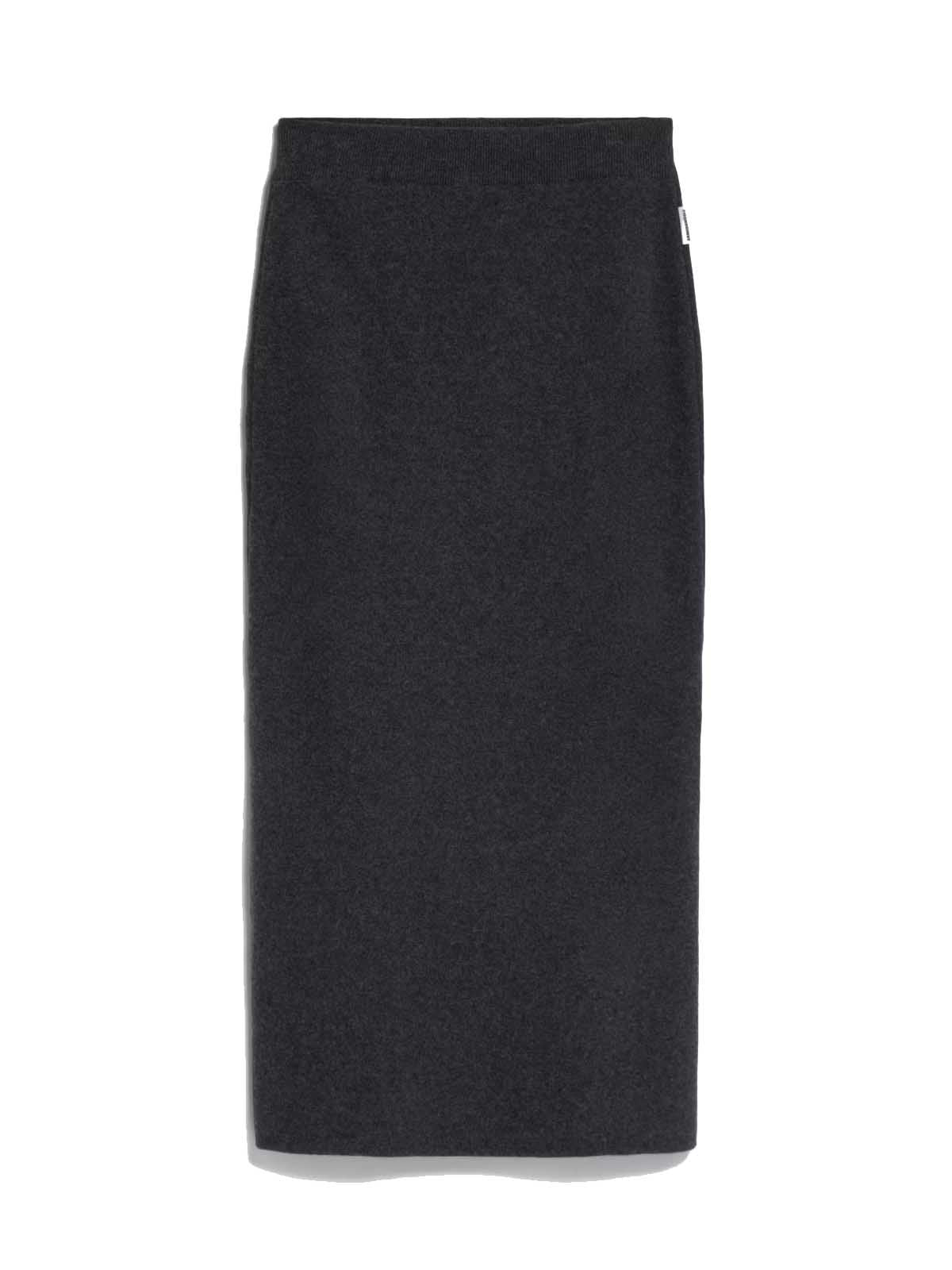 Armedangels Maalvo Wool Skirt Steel Melange