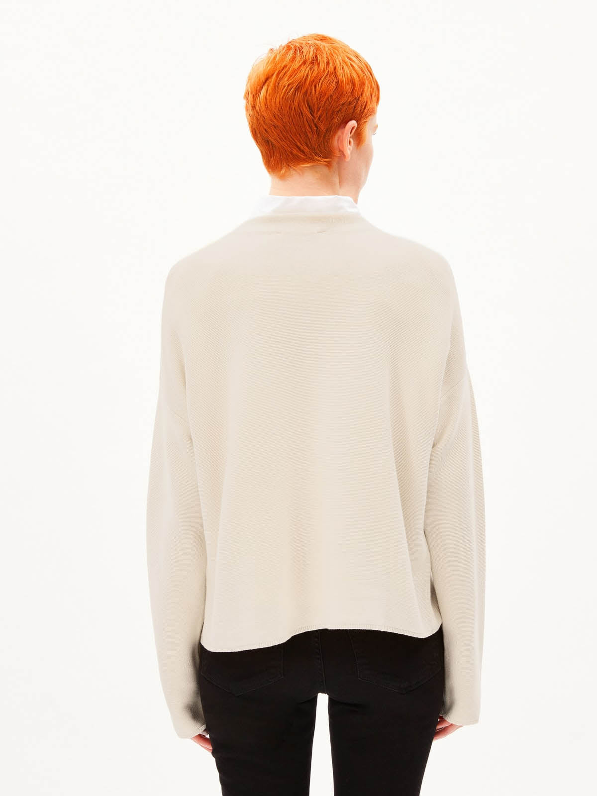 Armedangels Merinaa Links Links Pullover Oatmilk