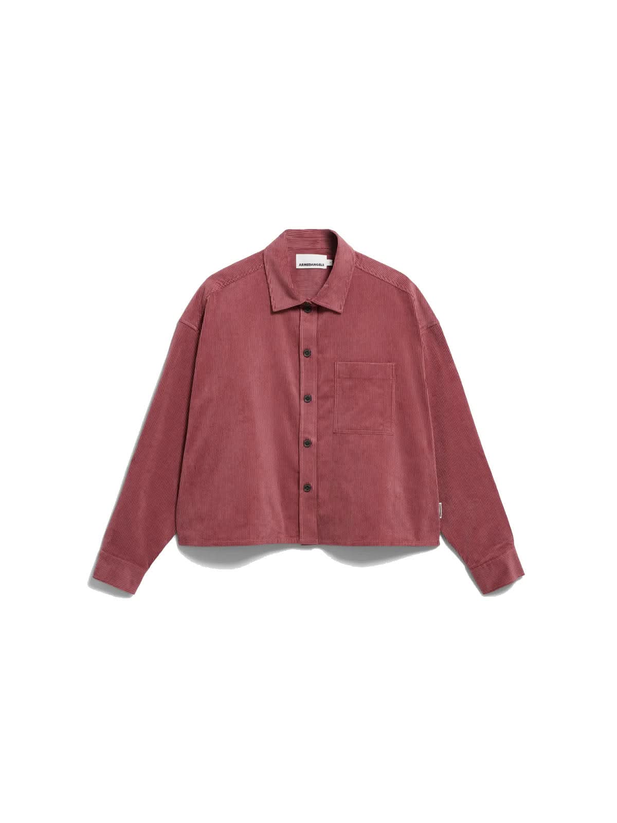 Armedangels Nalaani Corduroy Blouse Velvet Ember