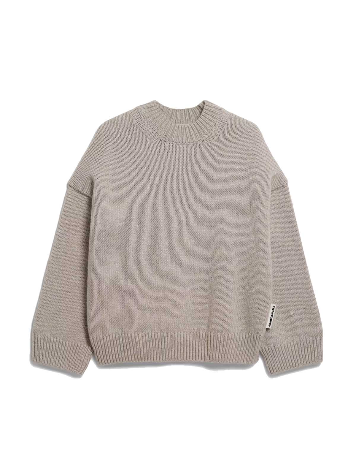 Armedangels Sadnaa Solid Pullover Gravel