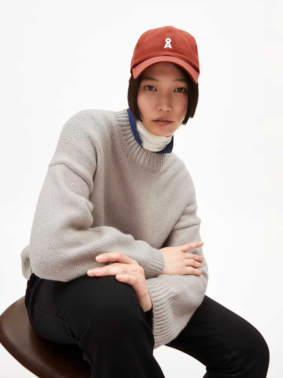 Armedangels Sadnaa Solid Pullover Gravel