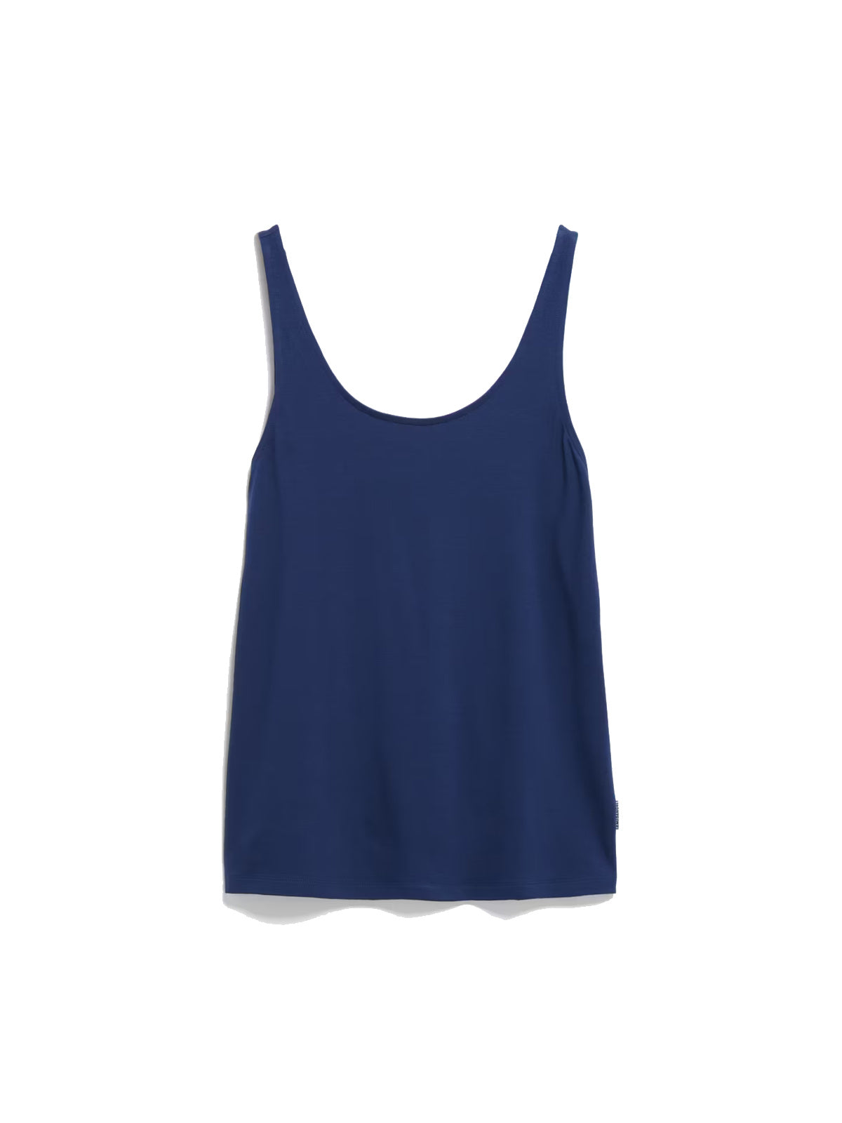 Armedangels Tank Top Ashraani Solid Blue Noon