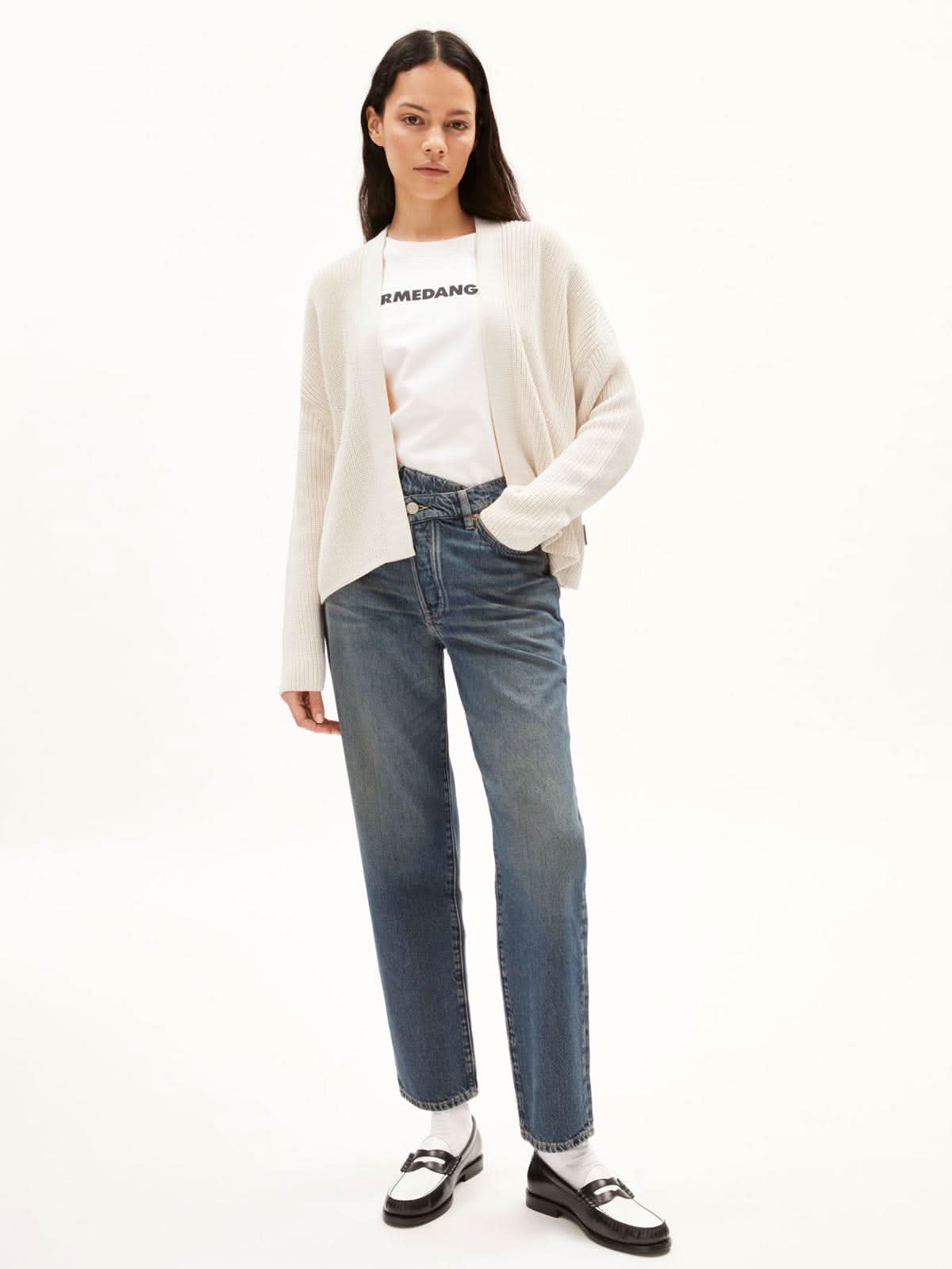 Armedangels Valentinaa Strickjacke Oatmilk